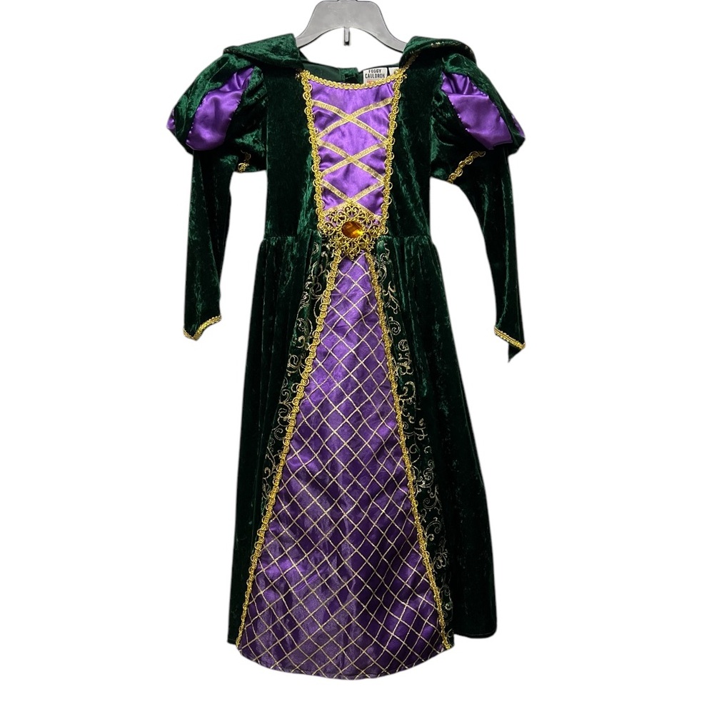 Enchanting Green and Purple Kids Costume. ‎ Halloween